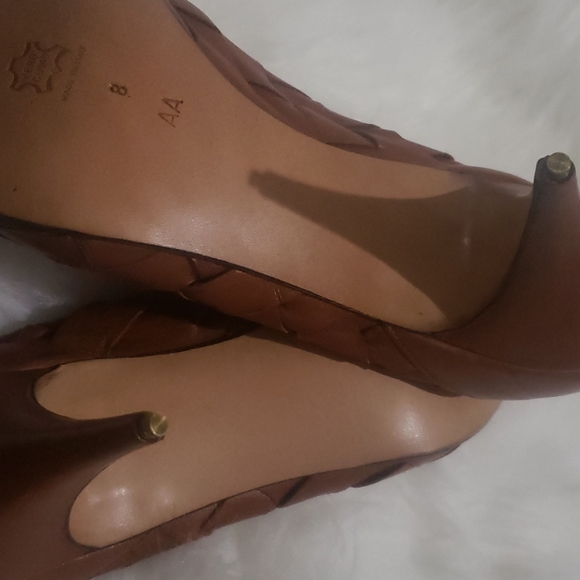 Vintage leather heels - Picture 2 of 4
